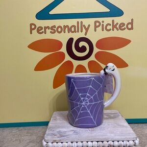 Happy Hauntings Spiderweb Mug